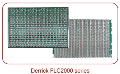 Wave shale shaker screen