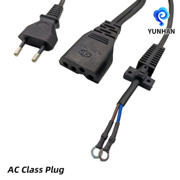 European Four Pin Round Base Power Cable