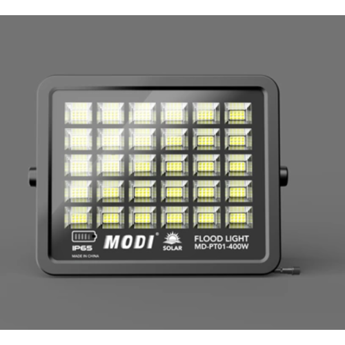 Proyector de seguridad solar para terminal de carga