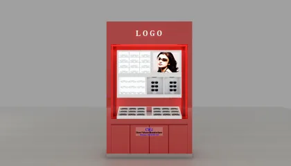 Luxury Brand Eyewear Display Showcase Sunglasses Cabinets