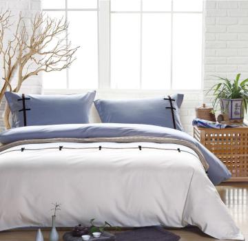 6PC Cotton Printing Plaid Beddingset