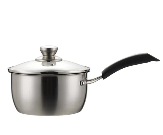 Stainless Steel Mini Single Handle Milk Pan