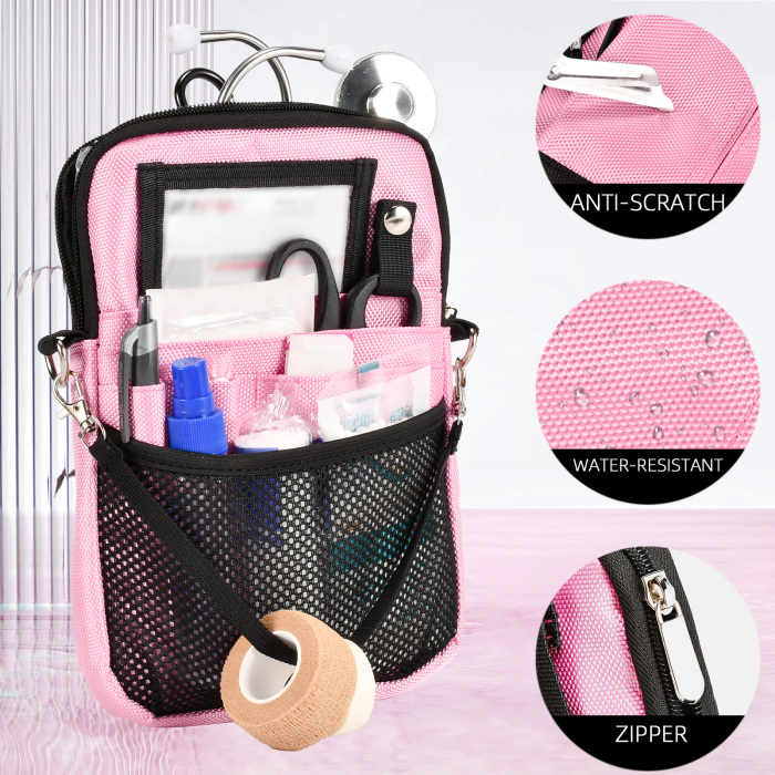 Bolsa Pink Nurse Fanny Pack para mulheres