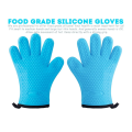 Gants de cuisine de cuisine en silicone résistant à la chaleur