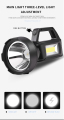 USB -laddning Power Display Searchlight Patrol ficklampa