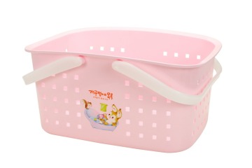 Bathroom Storage Basket with Dual Handle