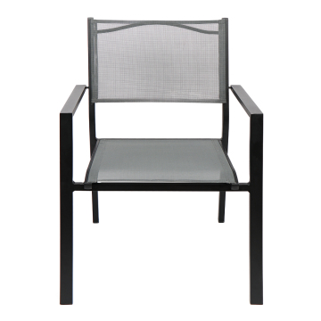 Modern Metal Steel Iron Sling Patio Chairs