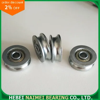 U Groove Ball Bearing Wheel