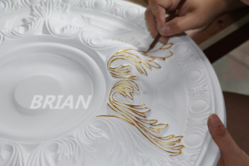 Hand painted/European PU ceiling medallions