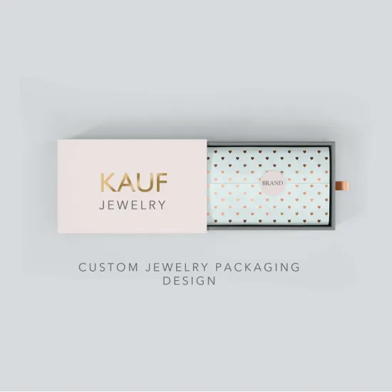 Professional Custom Jewelry Package Or Packaging Design