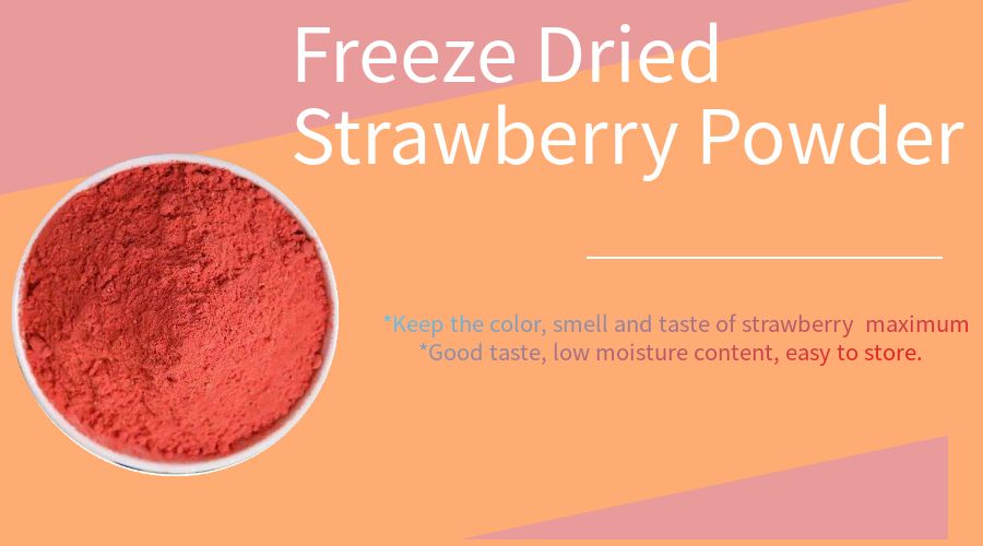 Freeze Dried Strawberry Powder