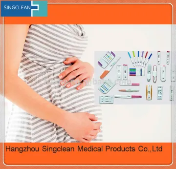 IVD Diagnositc Test Of Medic HCG Pregnancy Test Card