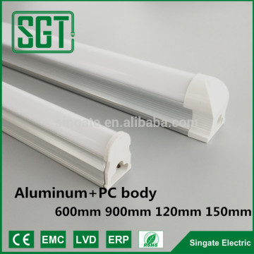 aluminum and pc body light fixtures in china led T5 T8 fitting