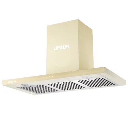 90cm Household T-shape Range Hood Kitchen Exhaust Cooker Hood Kitchen Appliances Smoke Extractor Hood