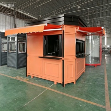 Folding House Outdoor Mobile Ticket Booth for Parks and Events