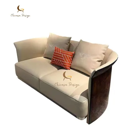Luxury Upholstered Velvet Love Seats & Sofas for Hotels