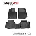 3D TPV LHD car mats for BYD seal
