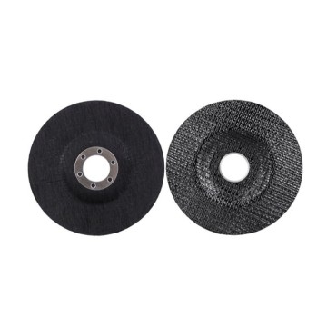Almofadas duráveis ​​de fibra de vidro com design de anel de metal único