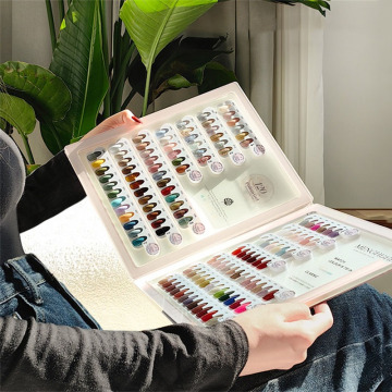 2024 New Arrival Custom Private Label Nail Tips Swatch Book