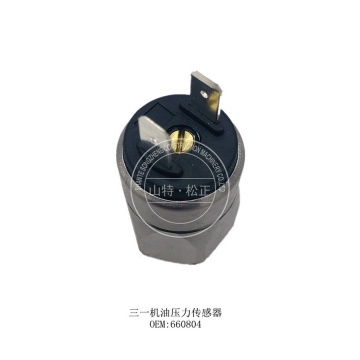 Sensor de presión de aceite de Sany 660804