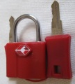 Aduaneira no exterior cadeado TSA Lock bagagem mala cadeado