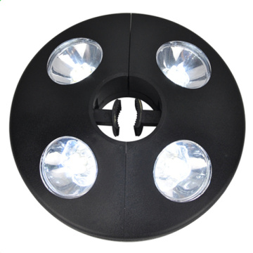 ไฟ LED ร่มรีโมทคอนโทรลแบบชาร์จไฟได้ 24 LED