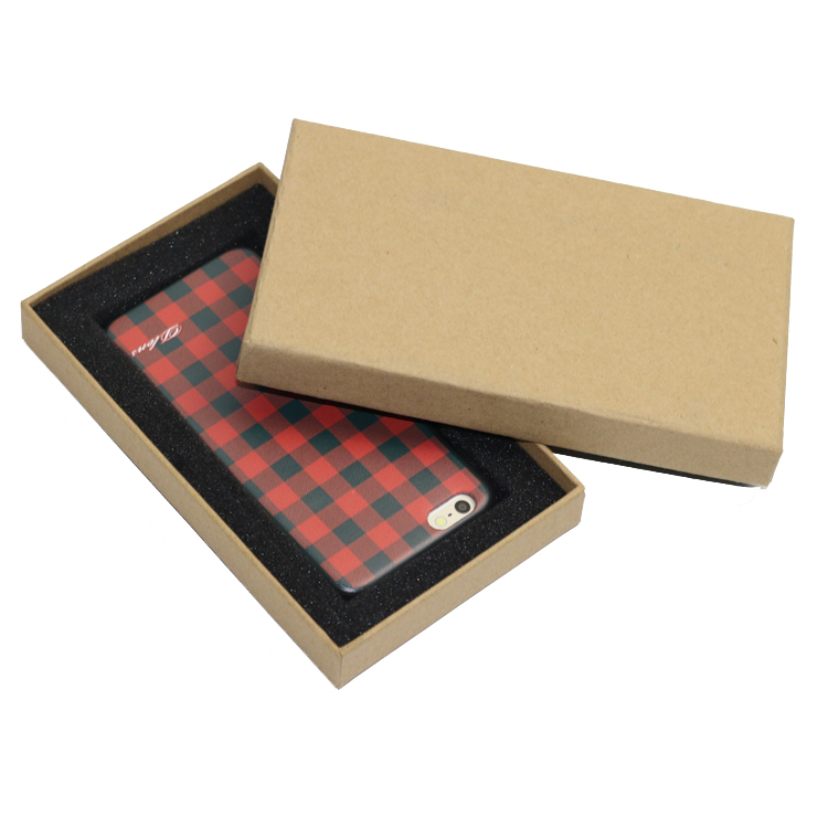 Customized Kraft Paper Phone Shell Packaging Box