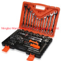 61pcs Chrome Vanadi Tools được đặt để sửa chữa xe hơi