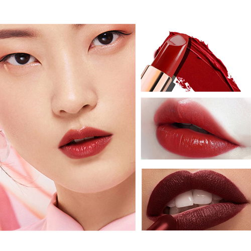 Round tube matte lipstick