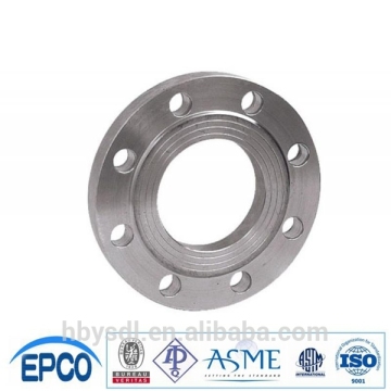 asme b16.5 carbon steel ring joint face plate flange