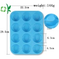 12 Cavity Medium Hemispherical Silicone Mold Baking