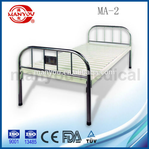 Stainless steel common hospital flat bed MA-2