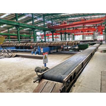 Sistema de transportador de correia durável para a indústria de construção