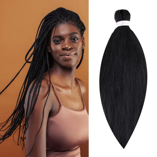 Hot sell Pre Stretched Japanese Fiber Jumbo Yaki ez braiding hair pre stretch