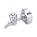 Spiral Sampling Valve with DIN25 Union Joint