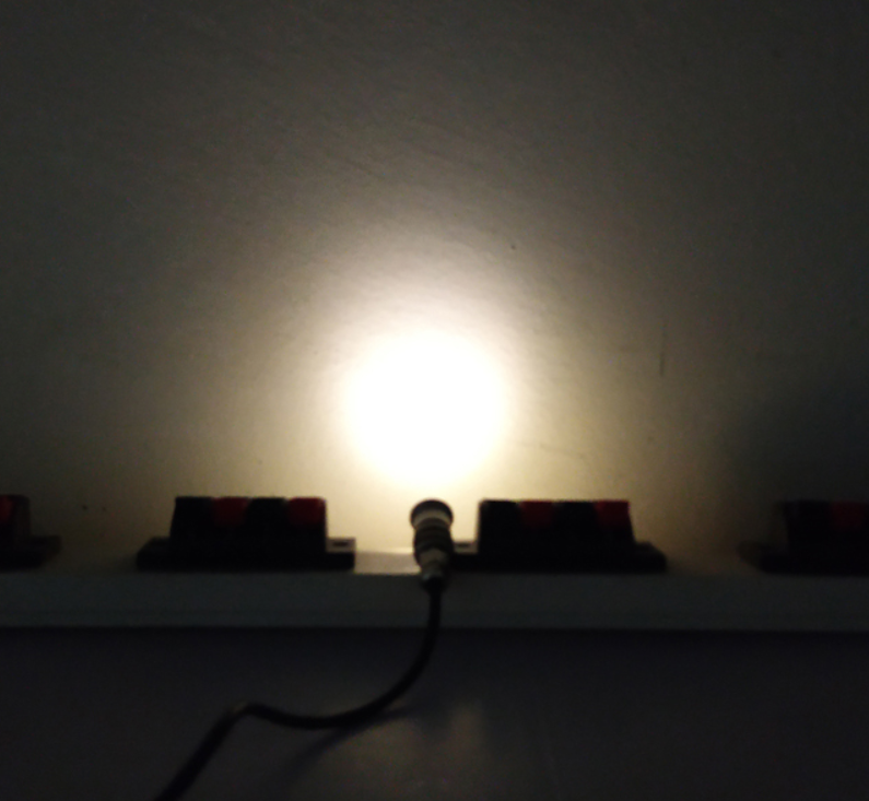 Mini luzes LED para deck para decoração de vilas