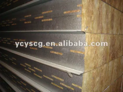 Fireproof Rockwool Sandwich Panel