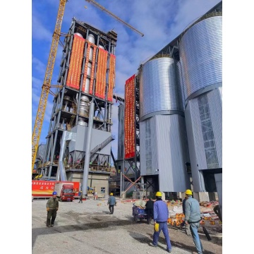 Anpassbares Kalkstein-Lagersilo für die Baustoffindustrie
