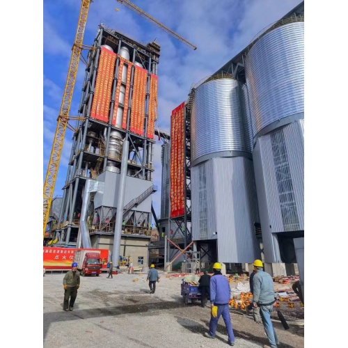 Anpassbares Kalkstein-Lagersilo für die Baustoffindustrie