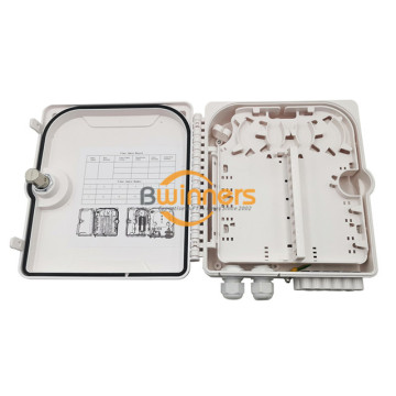 12 แกนไฟเบอร์ออปติก Hub 1x8 PLC Splitter