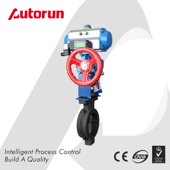 One Million Service Pneumatic Butterfly Valve