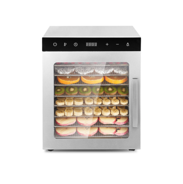 อุณหภูมิที่ปรับได้ 8 เครื่องเป่าผลไม้พร้อมจอแสดงผล LED/LCD
