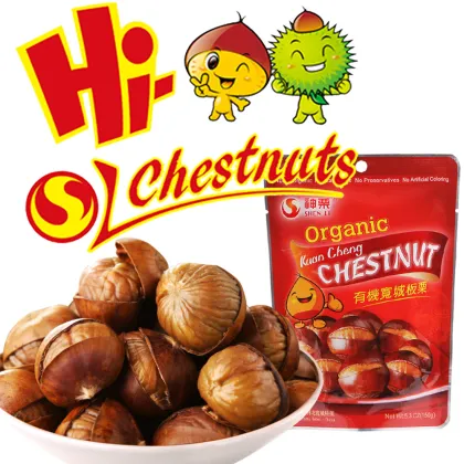 Roasted Ringent Chestnut Healthy Nuts Snacks