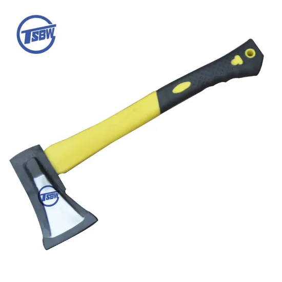 Plastic Coated Fiberglass Handle Carbon Steel Felling Axe and Splitting Maul