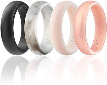 Custom Affordable Silicone Rubber Wedding Bands