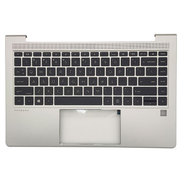 M23770-001 HP Probook 440 G8 Palmrest US Клавиатура