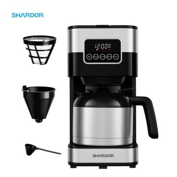 SHARDOR 10 Cups Reusable Filter Electric Coffee Maker