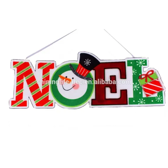 High Quality snowman Christmas hanging decoration noel ornament