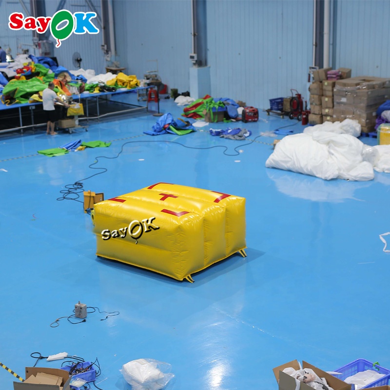 Fire Safety Rescue Foam Pit: Airbag Jumping Inflatable Safety Air ...