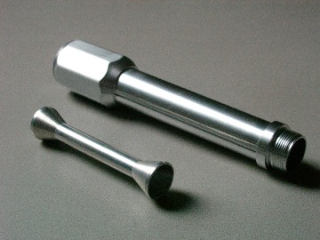 Aluminum parts for flashlight